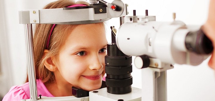 Полная диагностика зрения у детей