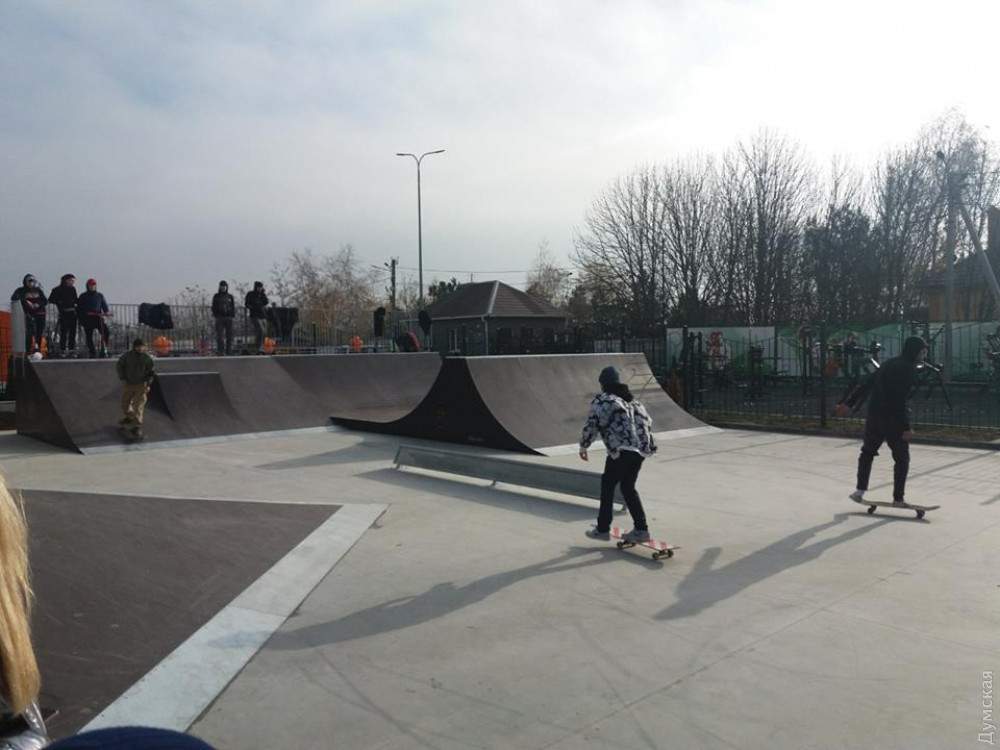 Современный скейт-парк появился вблизи Одессы (фото)