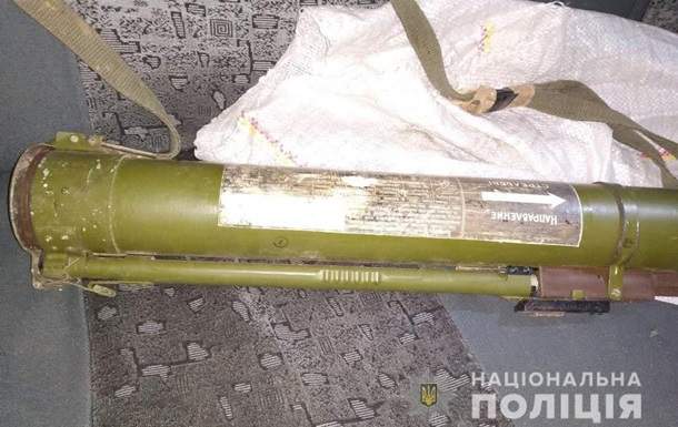 В Днепропетровской области в такси нашли гранатомет