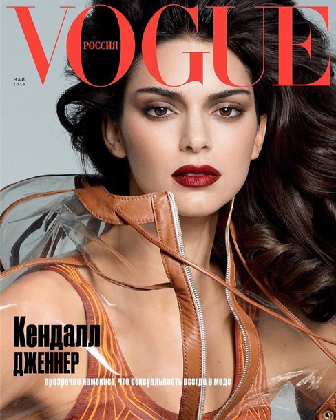 Американская модель снялась для русской версии Vogue
