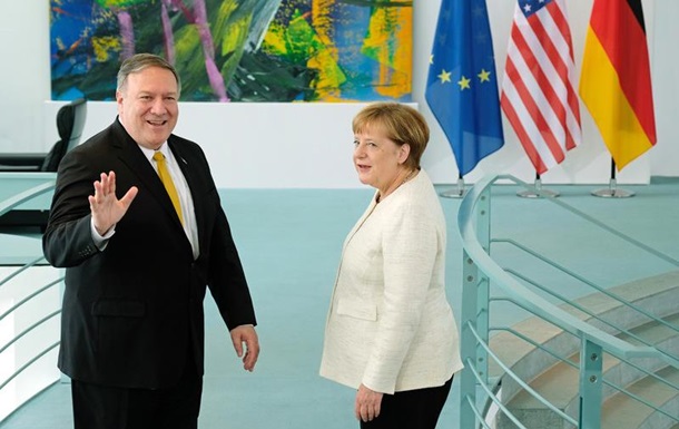 На встречи в Берлине Помпео и Меркель обсуждали Украину