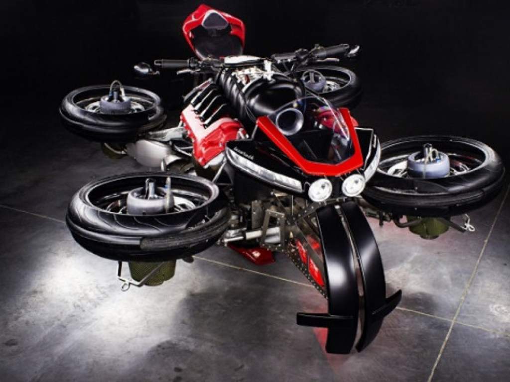 Французская компания представила летающий мотоцикл