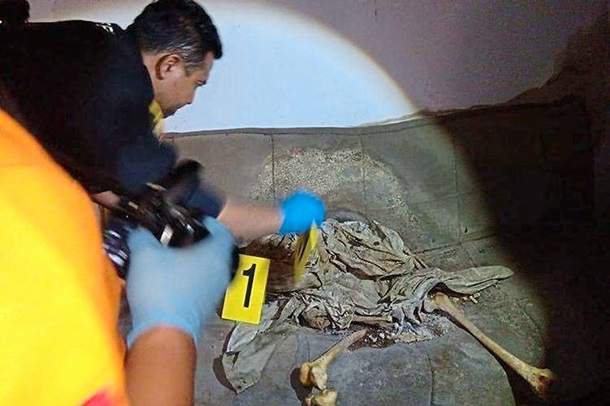 В заброшенном доме в индонезийской деревне был найден человеческий скелет