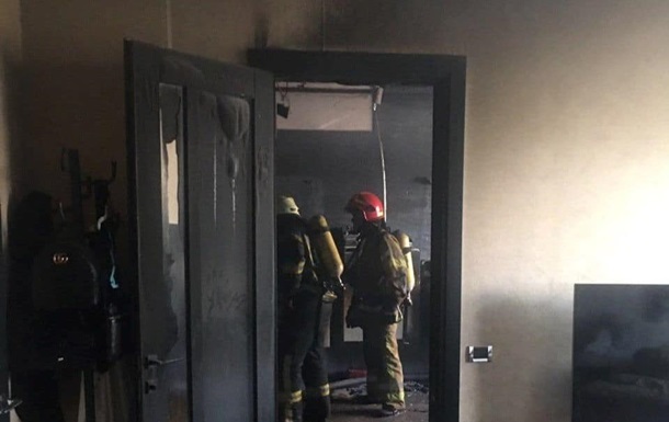 В Киеве горела баня на 20 этаже жилого дома