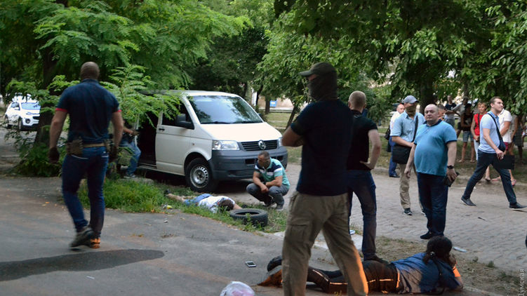 В Одессе прошла спецоперация СБУ по задержанию бандитской группировки