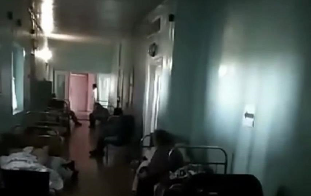 В Харьковской области пациенты лежат в коридорах больницы