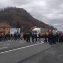 Протест на Закарпатье: Жители перекрыли дорогу Свалява-Долгое (ВИДЕО)