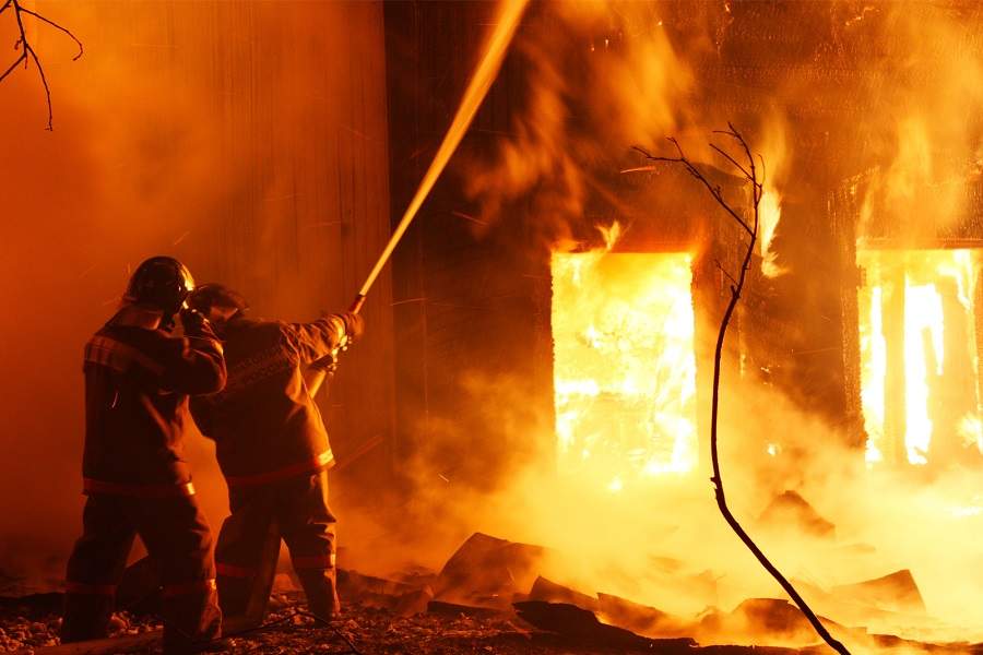 В Киеве вспыхнул пожар в ЖК 