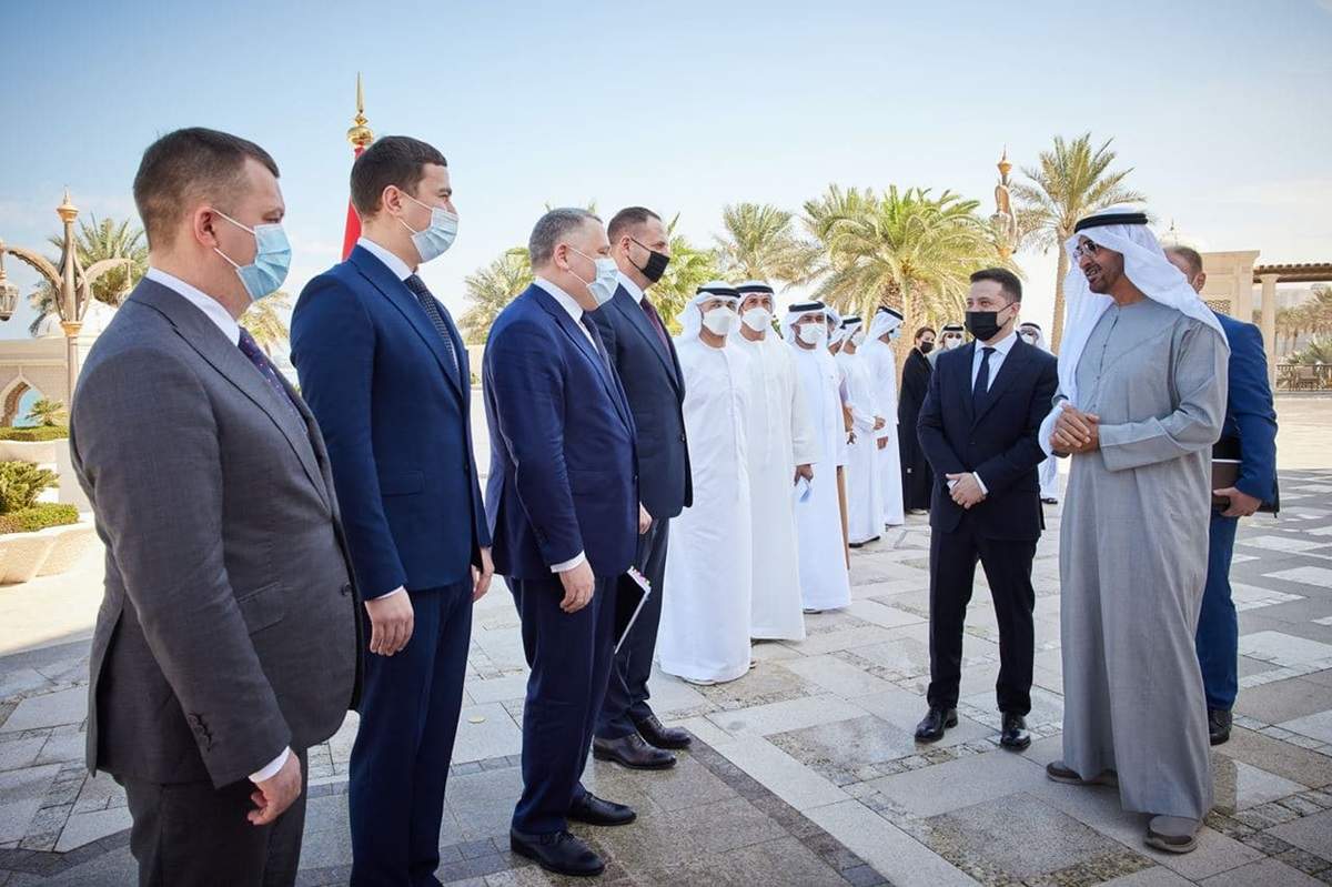 Зеленский встретился с принцем Абу-Даби: что обсуждали (ФОТО)