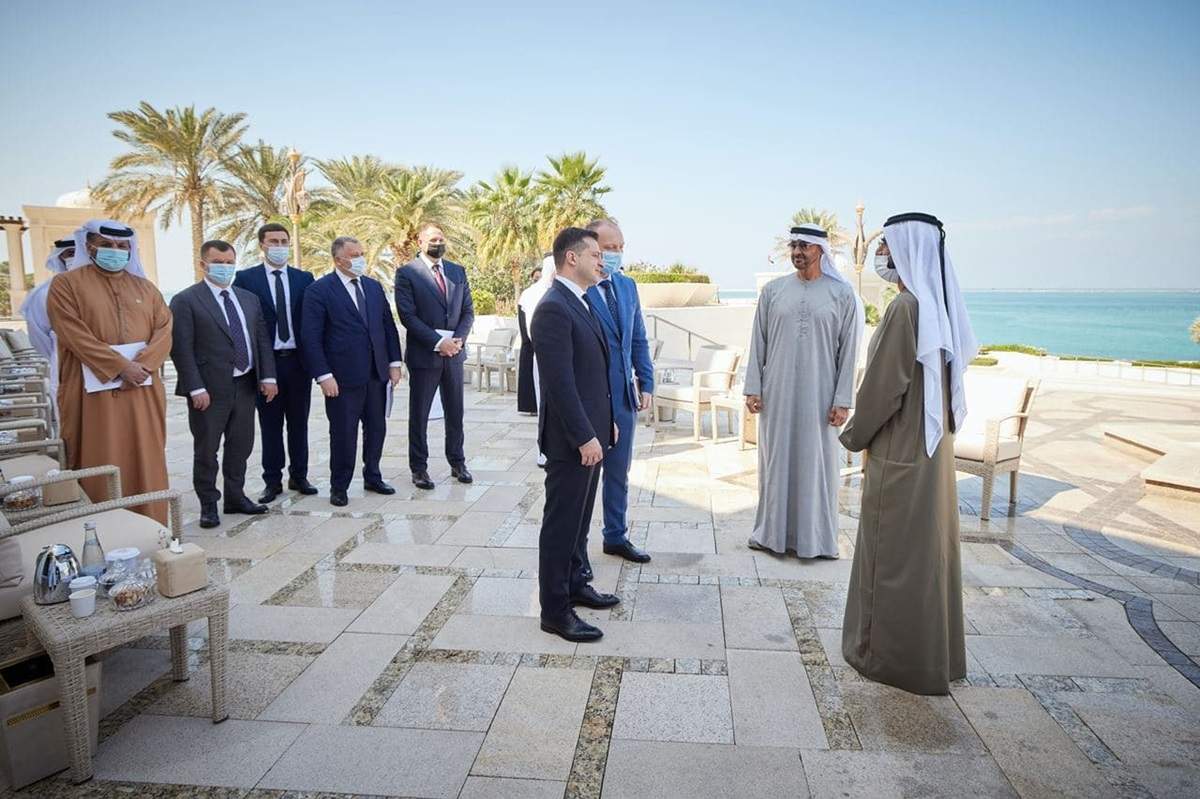 Зеленский встретился с принцем Абу-Даби: что обсуждали (ФОТО)