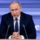 На ежегодной пресс-конференции Путин заявил, что уговаривал Порошенко не идти на военный конфликт