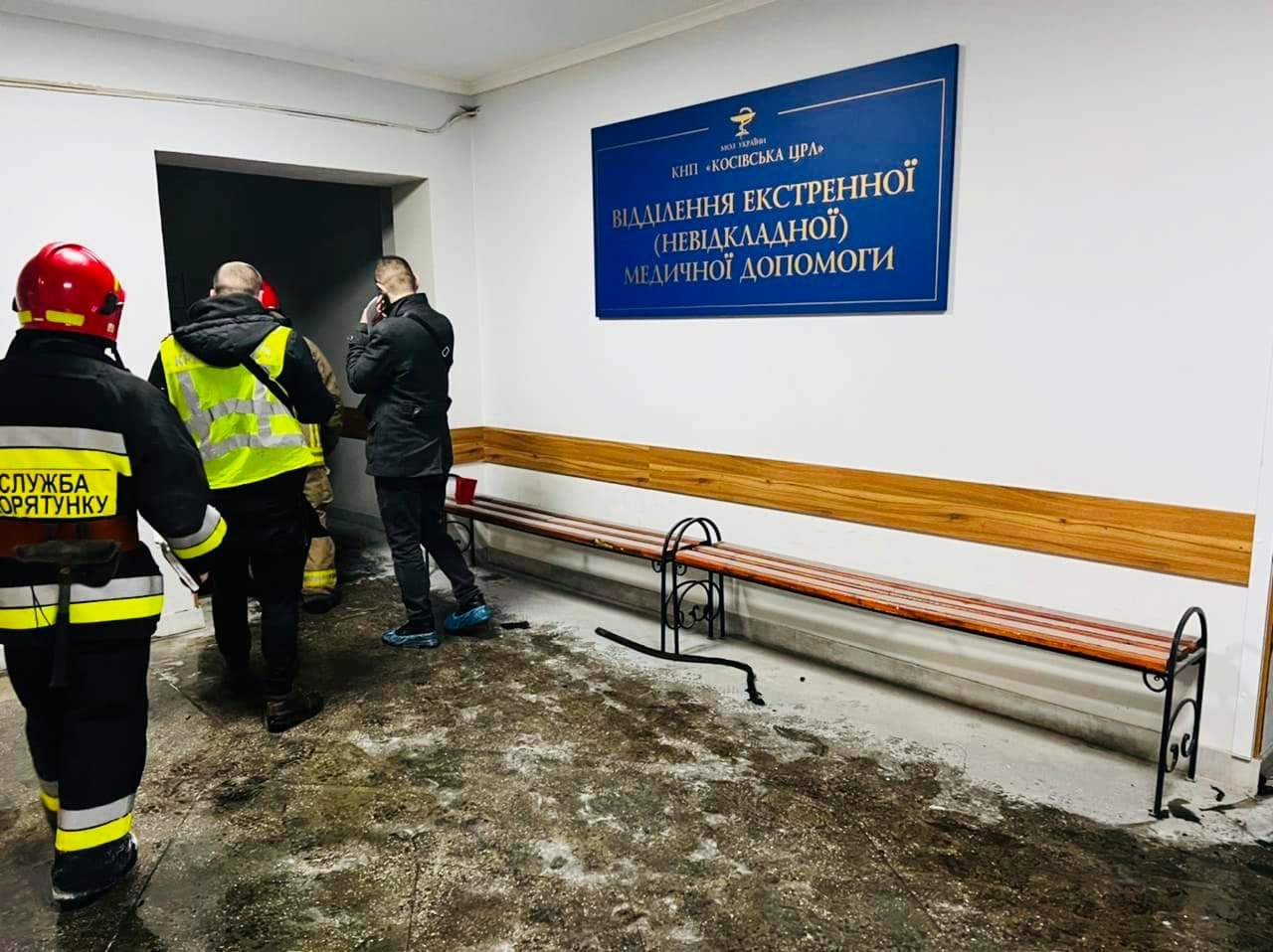 Причиной пожара в больнице Ивано-Франковска стала заупокойная свача