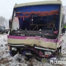 На Львовщине рейсовый автобус столкнулся с автомобилем