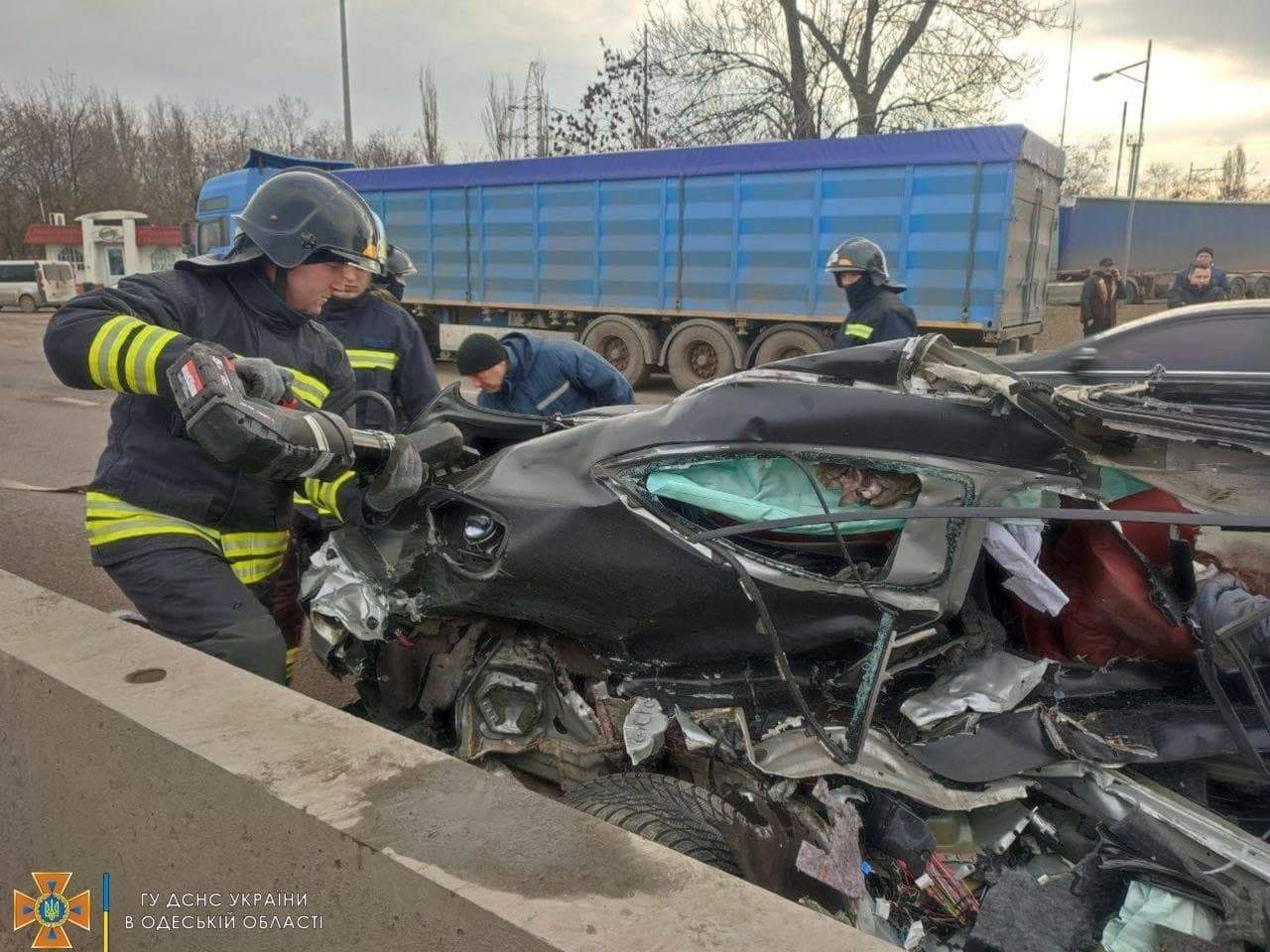 На трассе Киев – Одесса в ДТП погибла жена игрока луганской Зари
