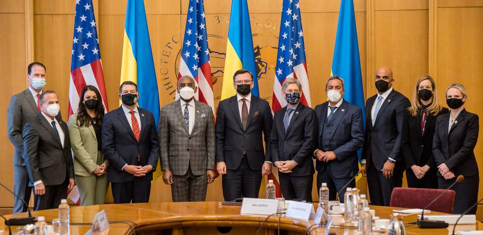 МИД Украины обсудил с членами делегации Конгресса США  комплекс сдерживания РФ против дальнейшей агрессии