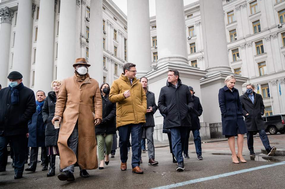 МИД Украины обсудил с членами делегации Конгресса США  комплекс сдерживания РФ против дальнейшей агрессии